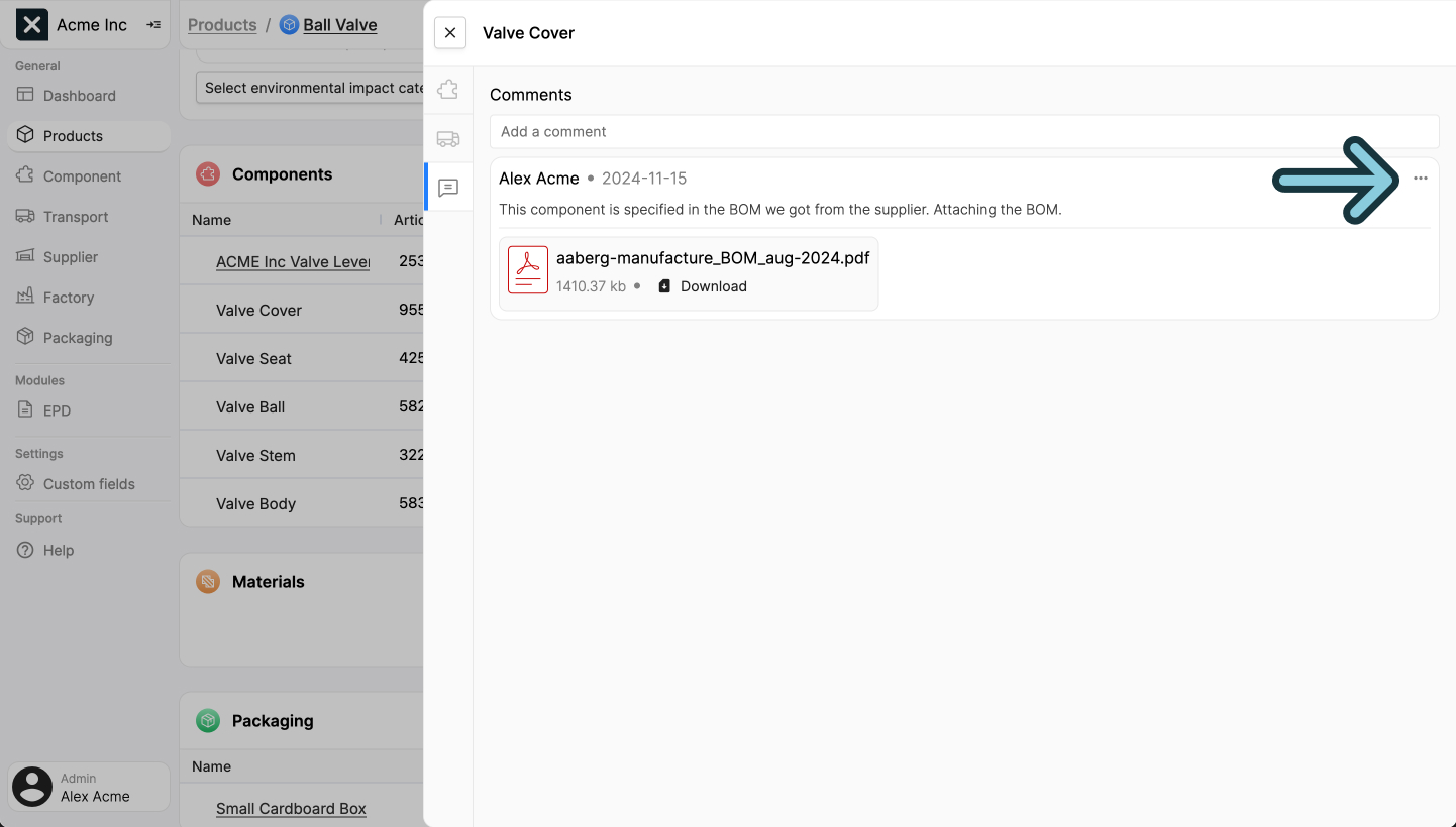 Image of the edit button