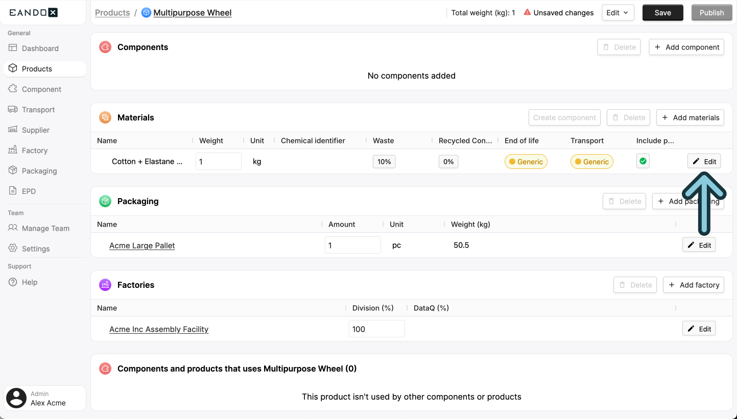 Image of the edit button