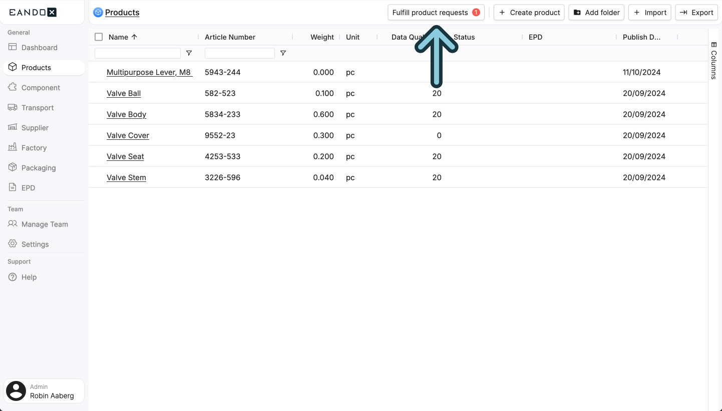 Image of the notification